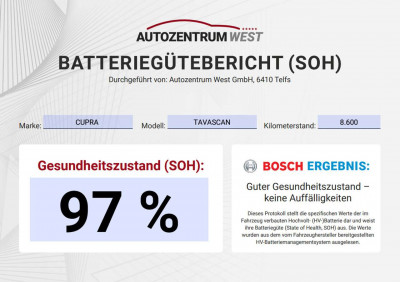 Cupra Tavascan Gebrauchtwagen Cupra Tavascan Gebrauchtwagen