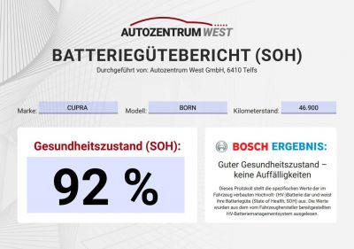 Cupra Born Gebrauchtwagen Cupra Born Gebrauchtwagen