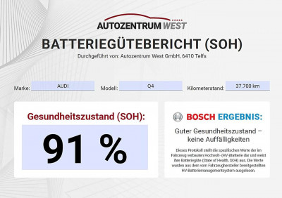 Audi Q4 e-tron Gebrauchtwagen Audi Q4 e-tron Gebrauchtwagen