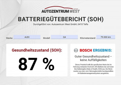 Audi Q4 e-tron Gebrauchtwagen Audi Q4 e-tron Gebrauchtwagen