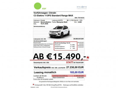 Citroën C3 Gebrauchtwagen