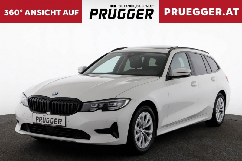 BMW 318d Touring Autom NAVI LED PANO ACC 17ZOLL