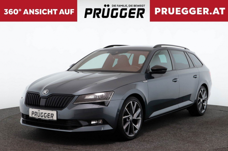 Skoda Superb Kombi 2,0 TDI DSG SPORTLINE AHV NAVI ACC 19