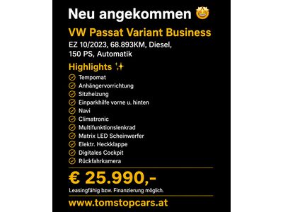 VW Passat Gebrauchtwagen