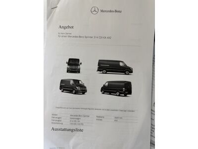 Mercedes-Benz Sprinter Gebrauchtwagen Mercedes-Benz Sprinter Gebrauchtwagen