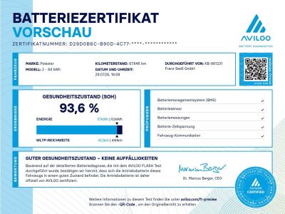 Polestar Polestar 2 Gebrauchtwagen