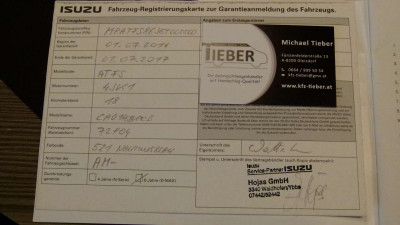 Isuzu D-Max Gebrauchtwagen Isuzu D-Max Gebrauchtwagen