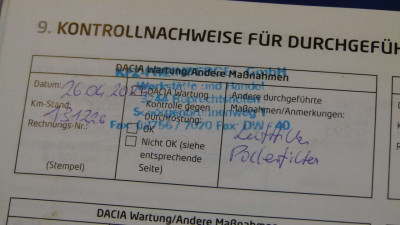 Dacia Lodgy Gebrauchtwagen