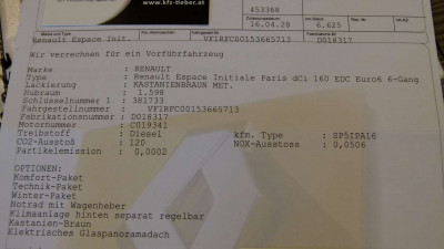 Renault Espace Gebrauchtwagen