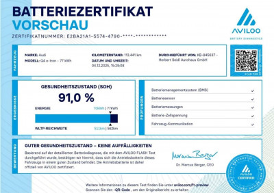 Audi Q4 e-tron Gebrauchtwagen Audi Q4 e-tron Gebrauchtwagen