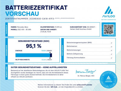 Mercedes-Benz EQC Gebrauchtwagen