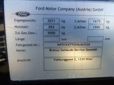 Ford Transit Custom Gebrauchtwagen Ford Transit Custom Gebrauchtwagen