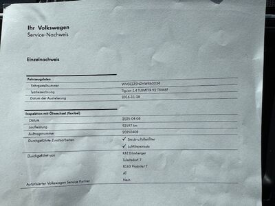 VW Tiguan Gebrauchtwagen