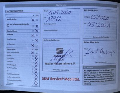 Seat Arona Gebrauchtwagen Seat Arona Gebrauchtwagen