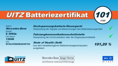 Mercedes-Benz E-Klasse Gebrauchtwagen