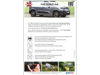 Fiat Doblo Tageszulassung Fiat Doblo Tageszulassung