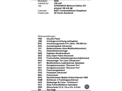 VW Multivan Gebrauchtwagen VW Multivan Gebrauchtwagen