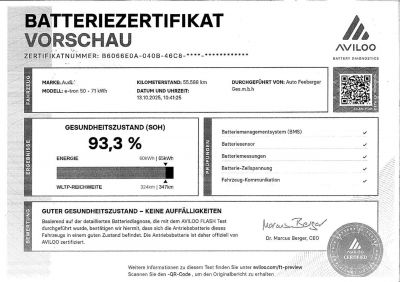 Audi e-tron Gebrauchtwagen