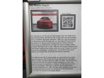 Alfa Romeo Zagato Oldtimer