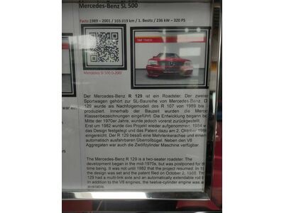 Mercedes-Benz SL Oldtimer