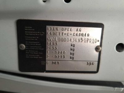 Opel Kadett Oldtimer