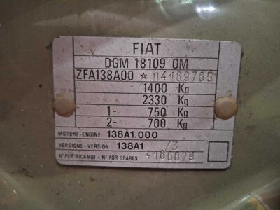 Fiat Ritmo Oldtimer Fiat Ritmo Oldtimer