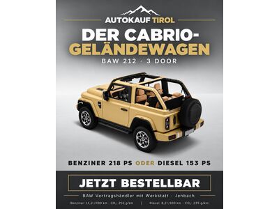 BAW 212 Neuwagen BAW 212 Neuwagen
