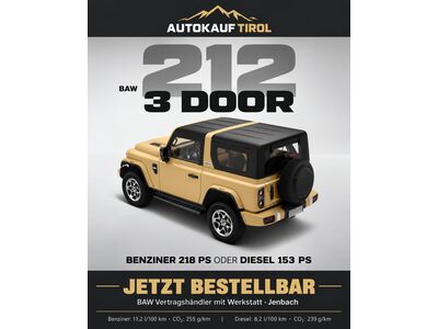 BAW 212 Neuwagen BAW 212 Neuwagen