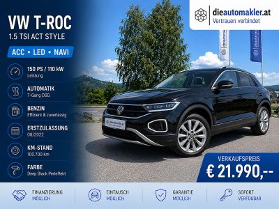 VW T-Roc Gebrauchtwagen VW T-Roc Gebrauchtwagen