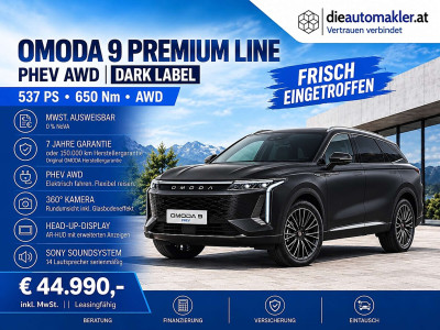 Omoda Omoda 9 Tageszulassung Omoda Omoda 9 Tageszulassung