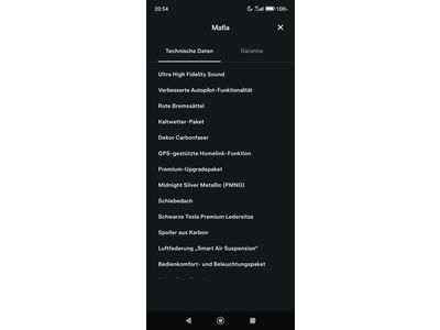 Tesla Model S Gebrauchtwagen