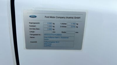 Ford Transit Custom Gebrauchtwagen