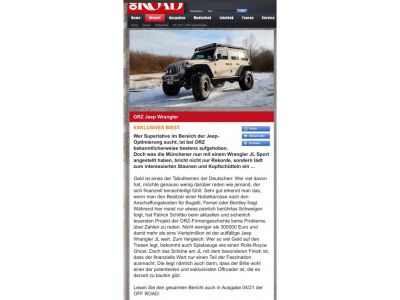 Jeep Wrangler Gebrauchtwagen