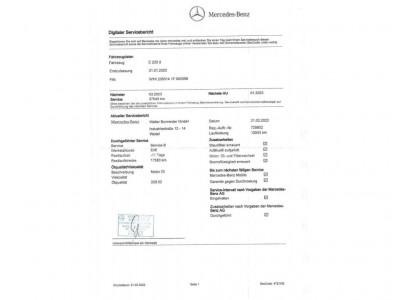 Mercedes-Benz C-Klasse Gebrauchtwagen Mercedes-Benz C-Klasse Gebrauchtwagen