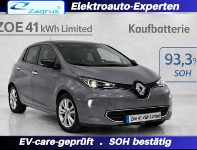 Renault Zoe Gebrauchtwagen Renault Zoe Gebrauchtwagen