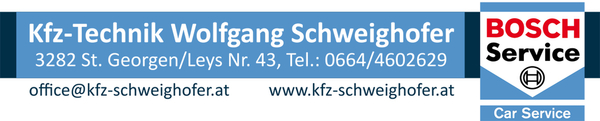 Kfz - Technik Schweighofer St. Georgen an der Leys Kfz - Technik Schweighofer St. Georgen an der Leys