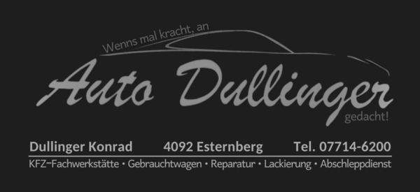 Autohändler KFZ-Fachwerkstätte Dullinger Konrad, Esternberg