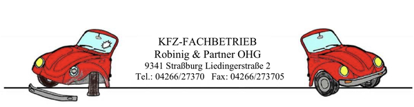 Kfz Fachbetrieb Robinig & Partner OHG, Straßburg, Kärnten